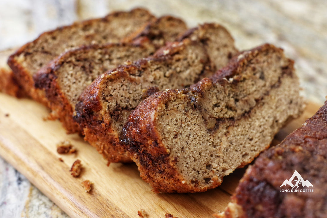 Cinnamon Crunch Banana Coffee Bread Recipe