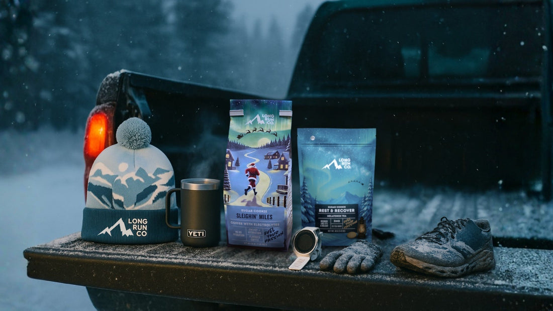 Long Run Co’s Winter Collection — Hydrating Electrolyte Coffee, Recovery Sleep Tea, Winter Running Gear