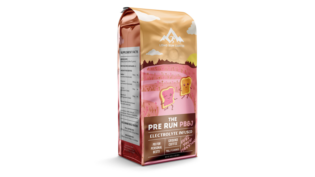 The Pre Run PB&J Coffee with Electrolytes