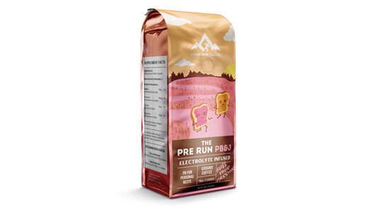 The Pre Run PB&J Coffee with Electrolytes