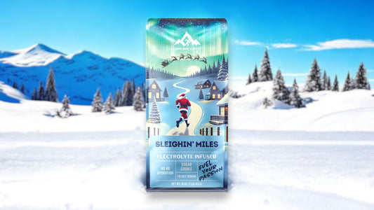 Santa Sleighin Miles - Sugar Cookie - Long Run Coffee Electrolyte Infused Coffee for Runners