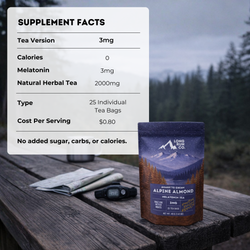 Melatonin Tea - Alpine Almond (Amaretto Cream)