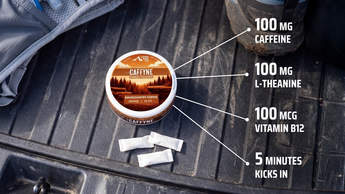 One CAFFYNE pouch