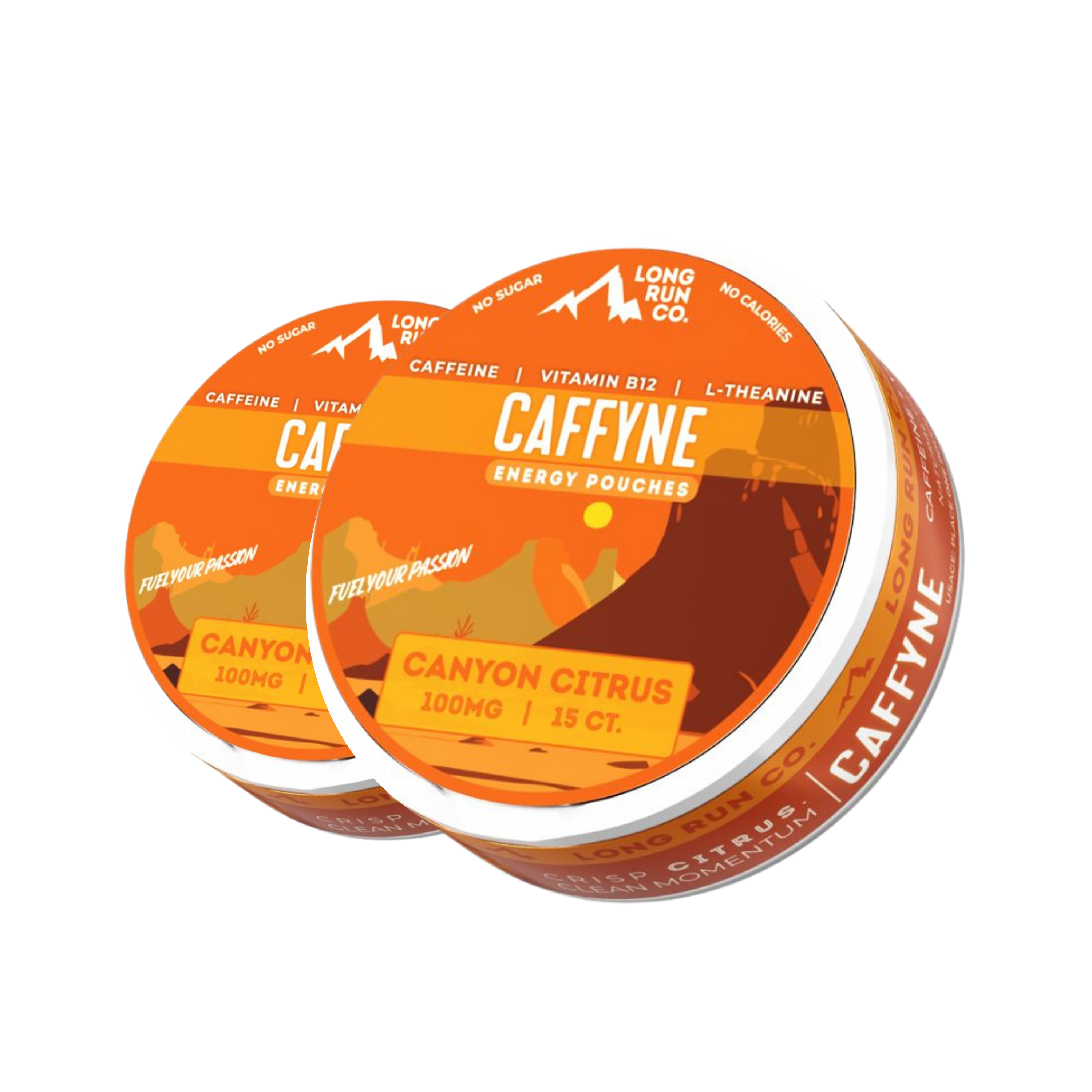 Caffyne Energy Pouches - Canyon Citrus