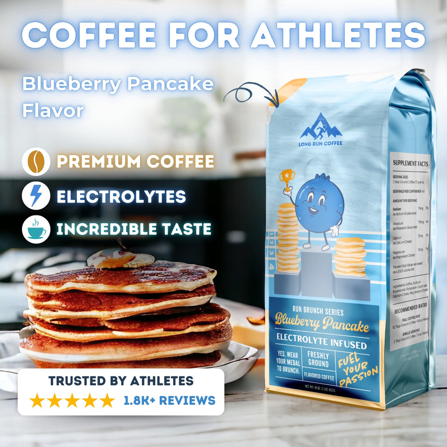 Run Brunch: Blueberry Pancake