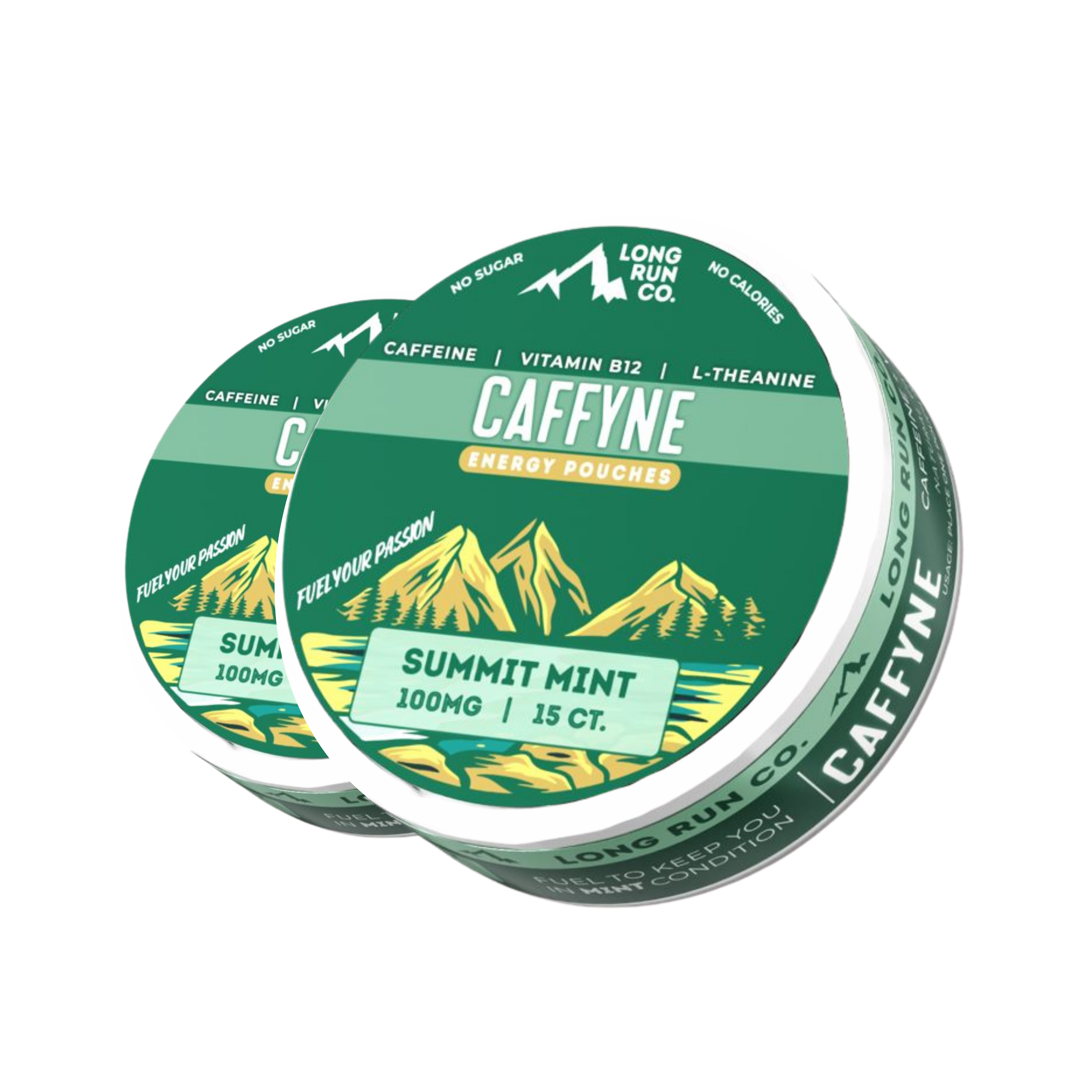 Caffyne Energy Pouches - Summit Mint