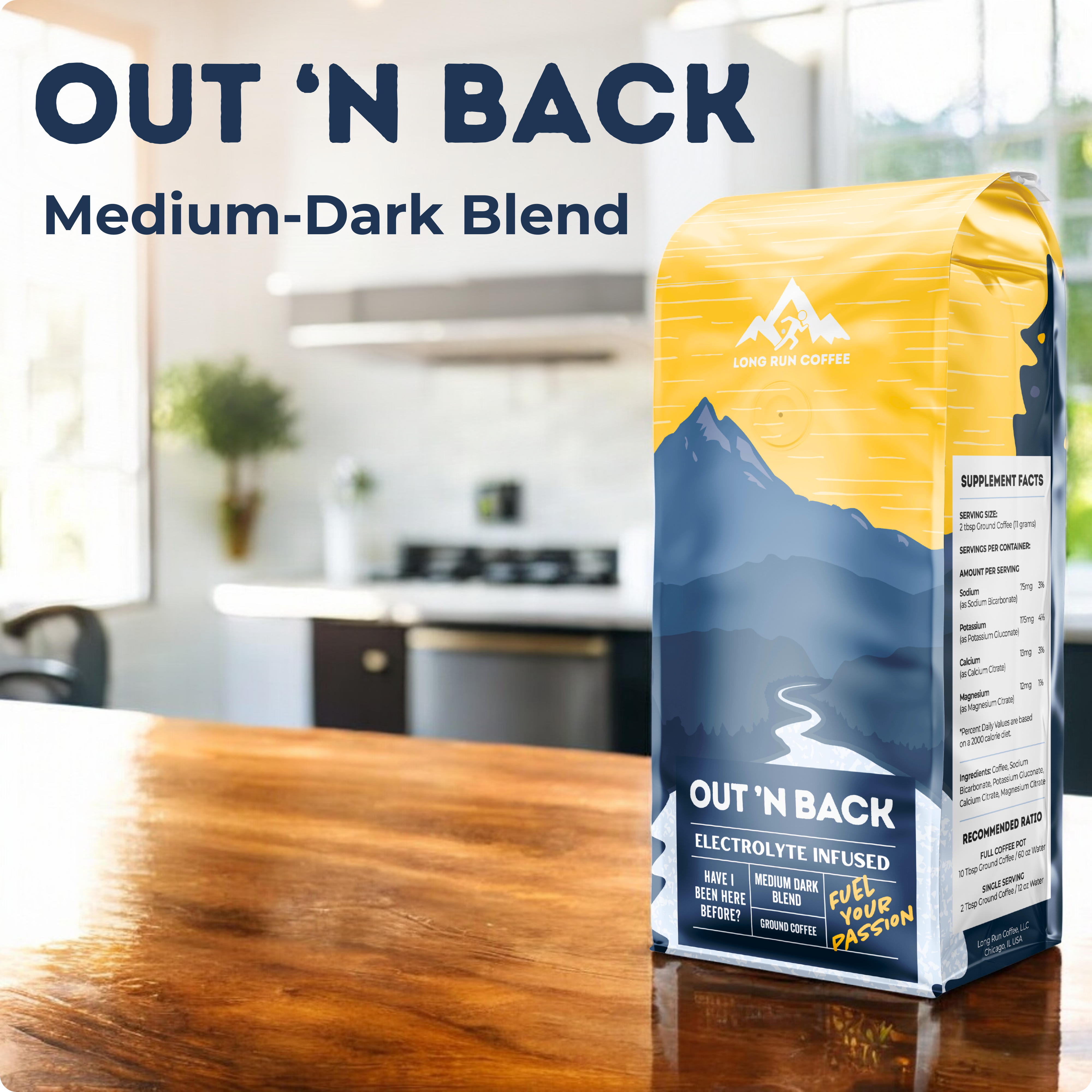 Out 'N Back - Medium Dark Blend