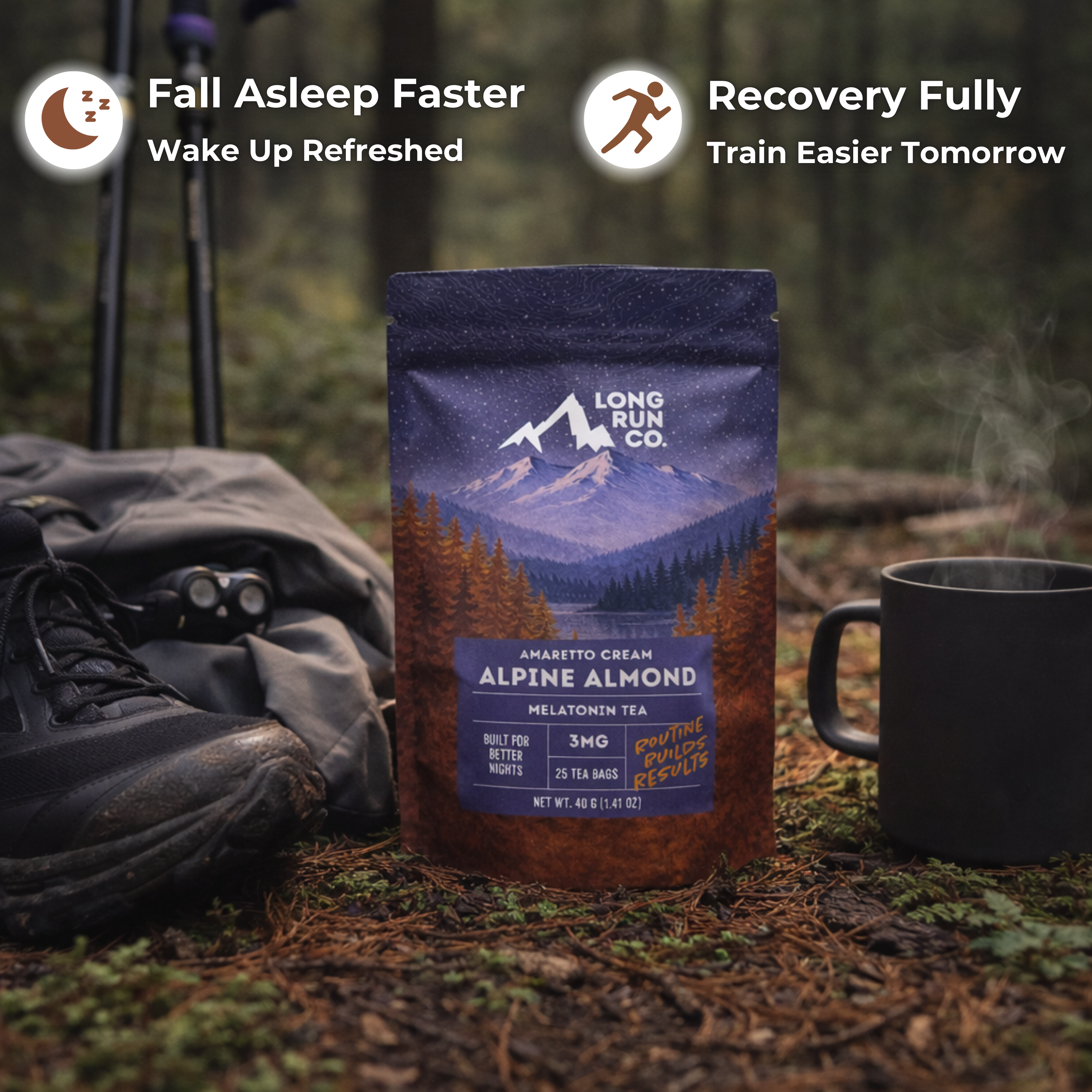 Melatonin Tea - Alpine Almond (Amaretto Cream)