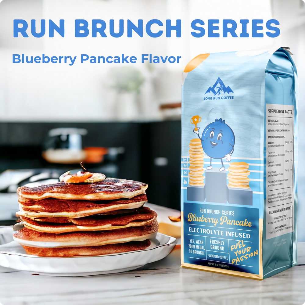 Run Brunch: Blueberry Pancake