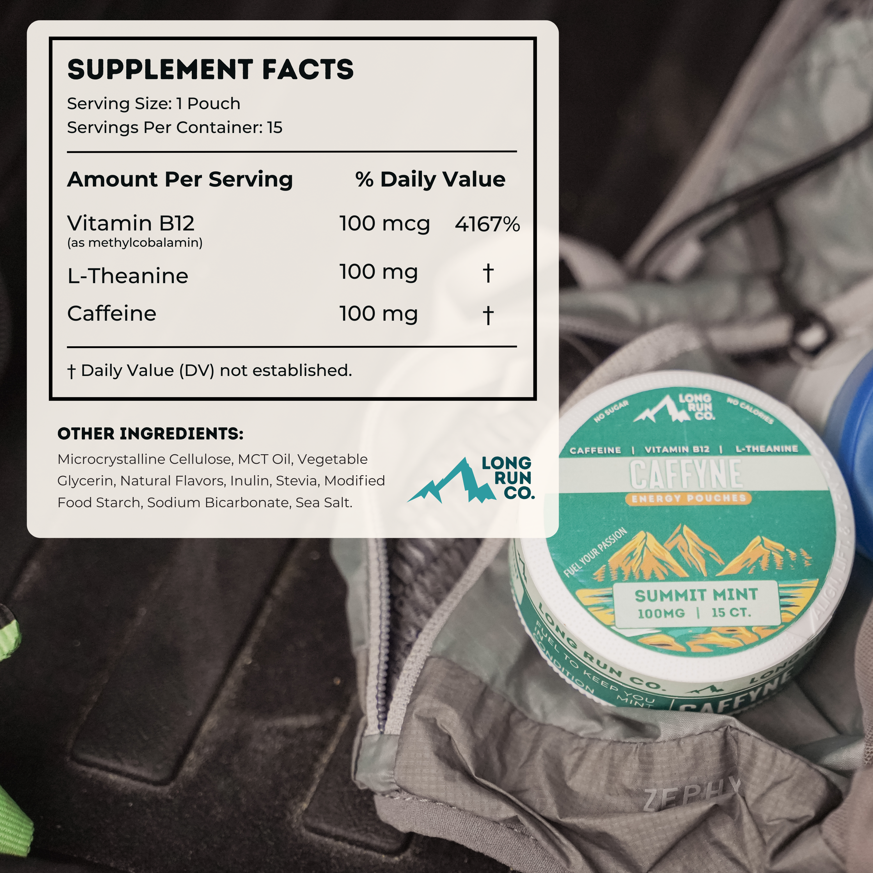 Caffyne Energy Pouches - Summit Mint