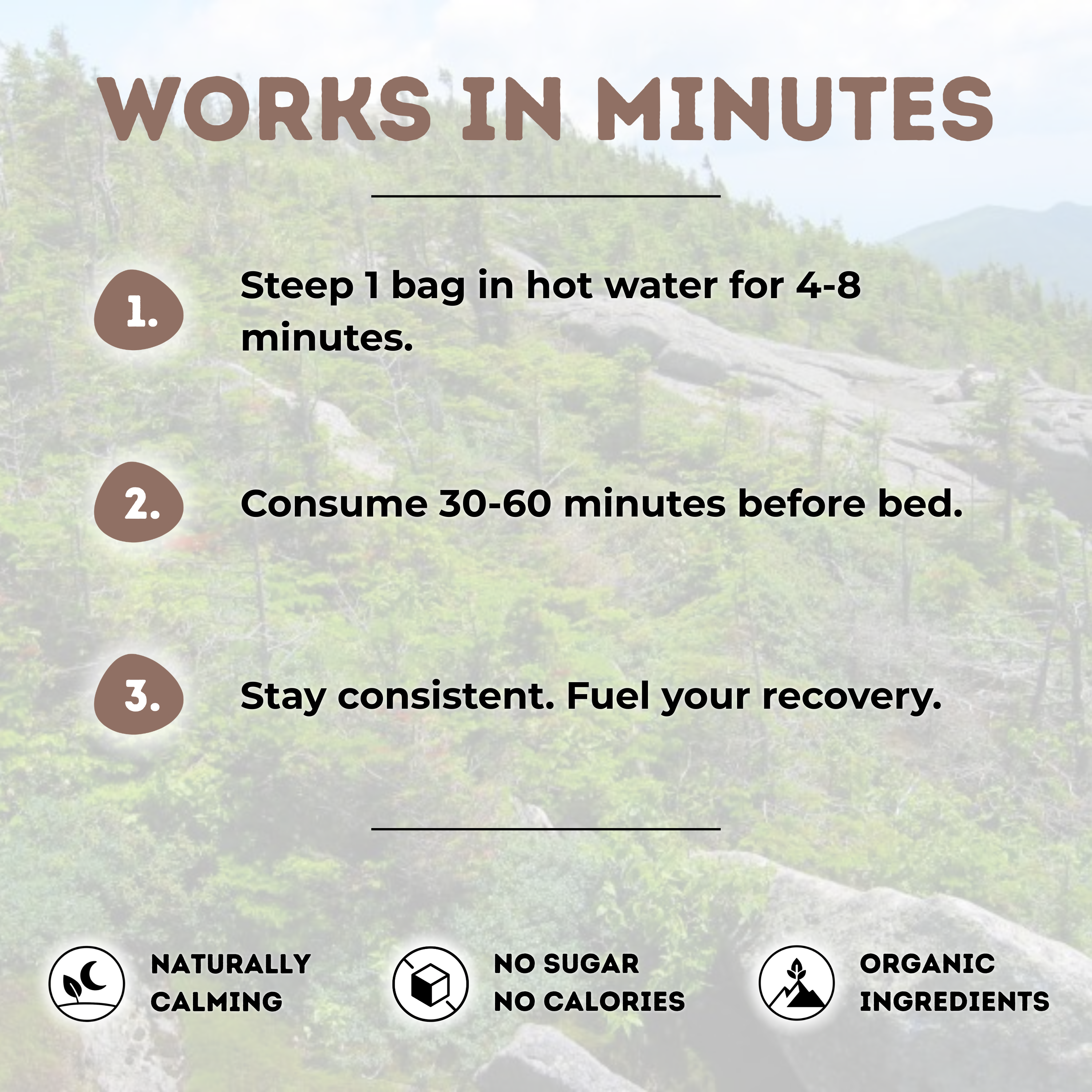 Melatonin Tea - Alpine Almond (Amaretto Cream)