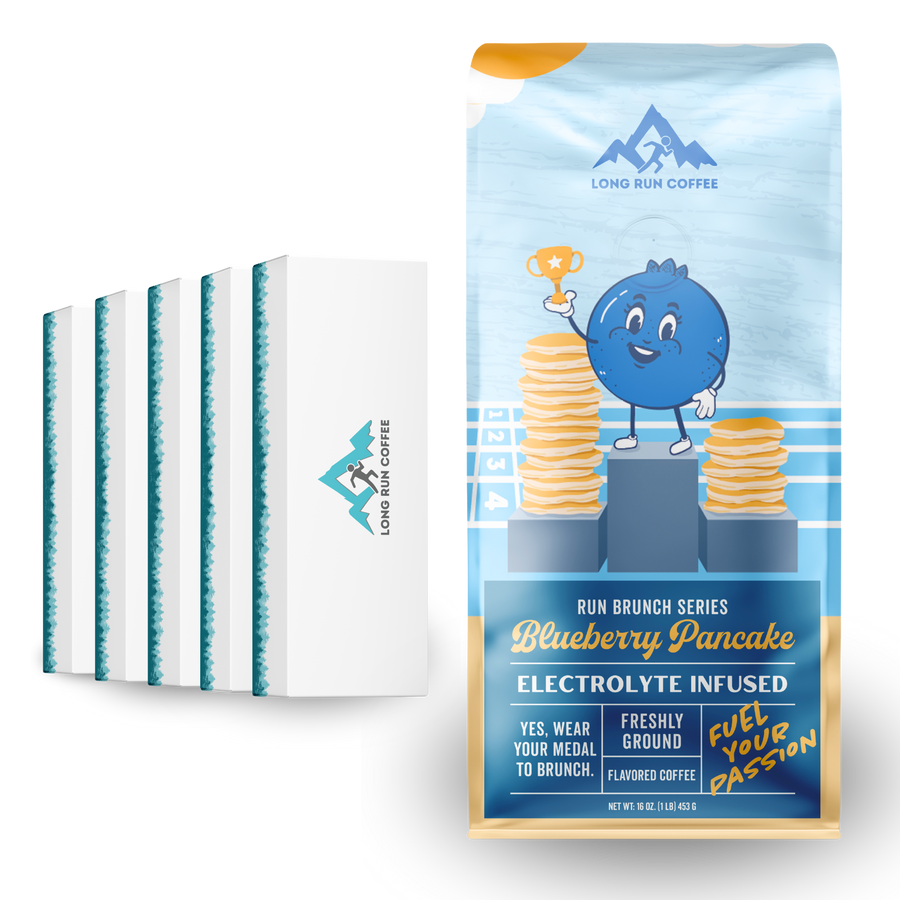 Run Brunch: Blueberry Pancake