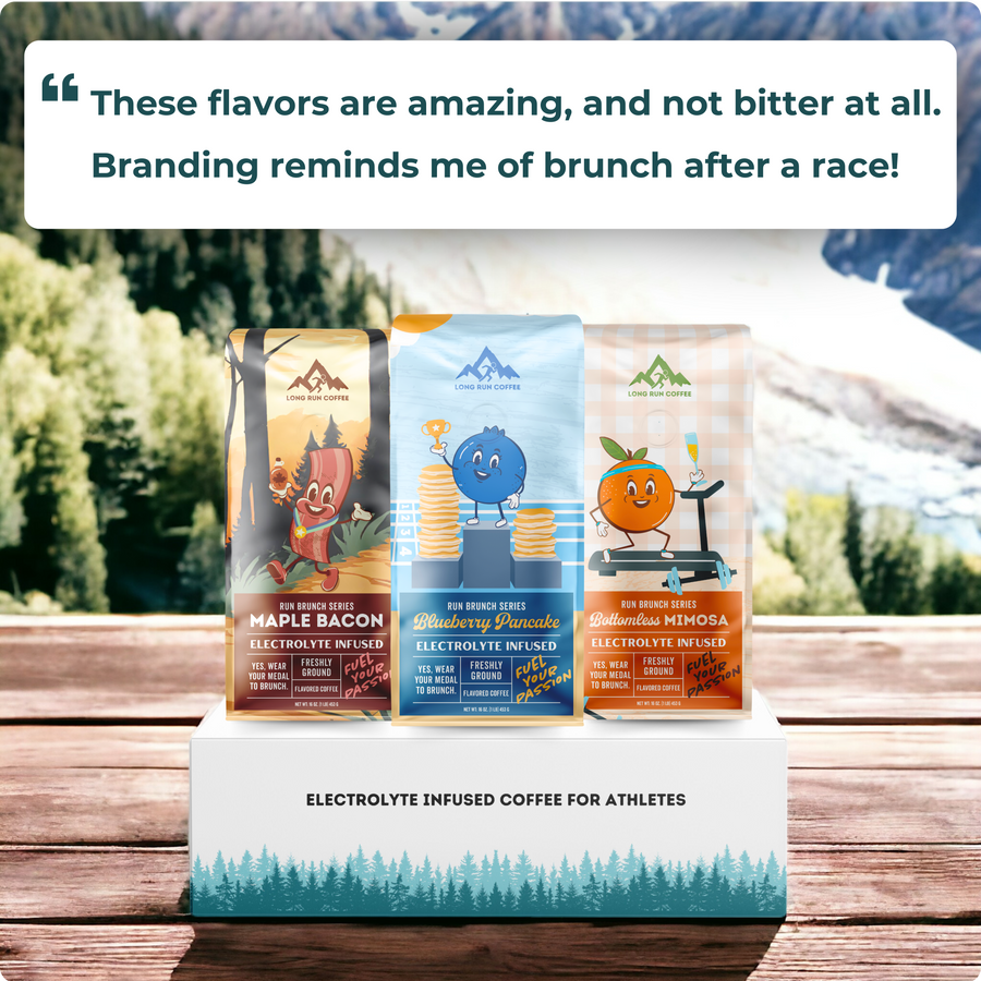 Run Brunch: Blueberry Pancake