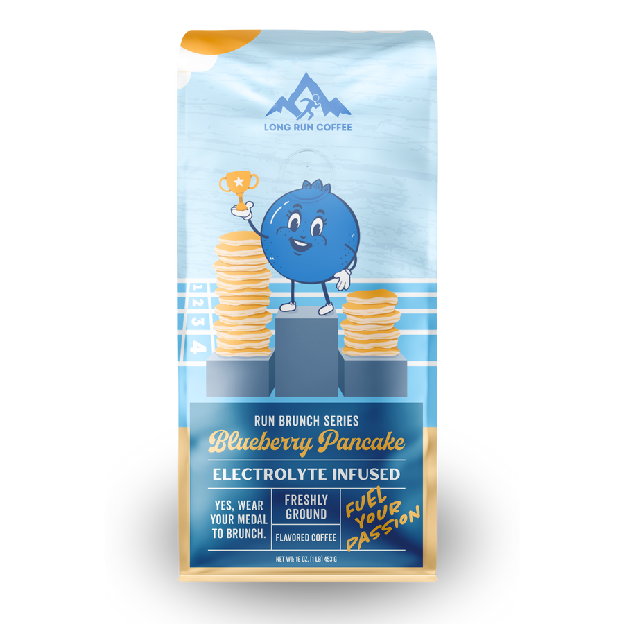 Run Brunch: Blueberry Pancake