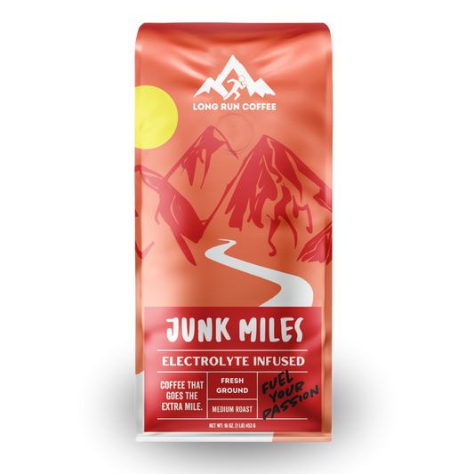 Junk Miles Medium Roast - Electrolyte Infused Coffee by Long Run Coffee