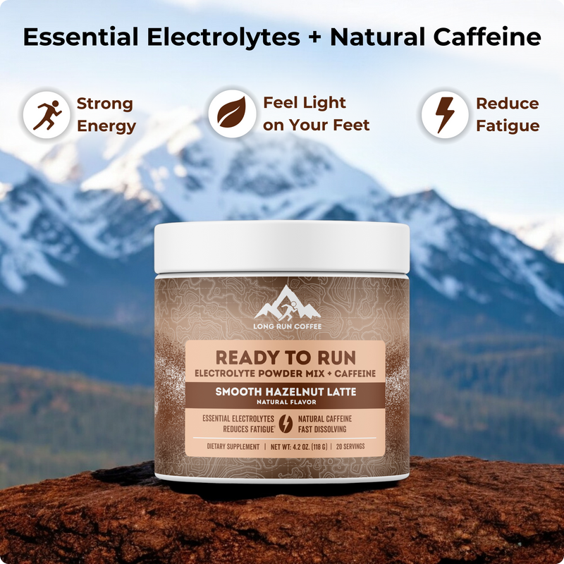 Ready to Run: Electrolytes + Caffeine Powder Mix